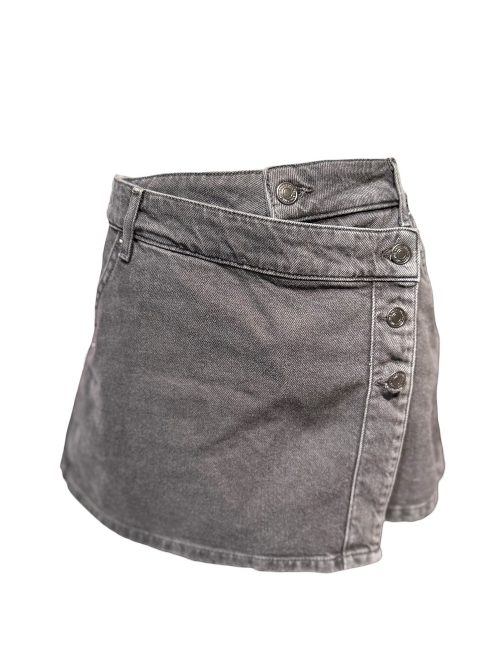 WE THE FREE Wynne Denim Skirt in Black